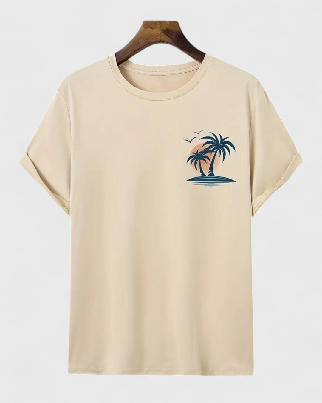 T-shirt imprimé cocotier