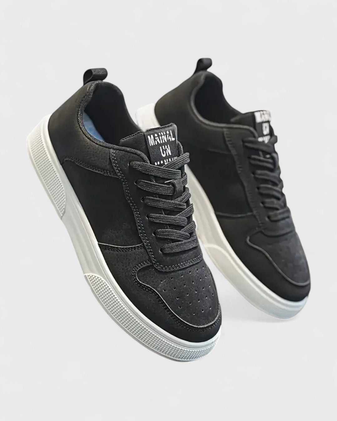 Baskets basses homme en suédine