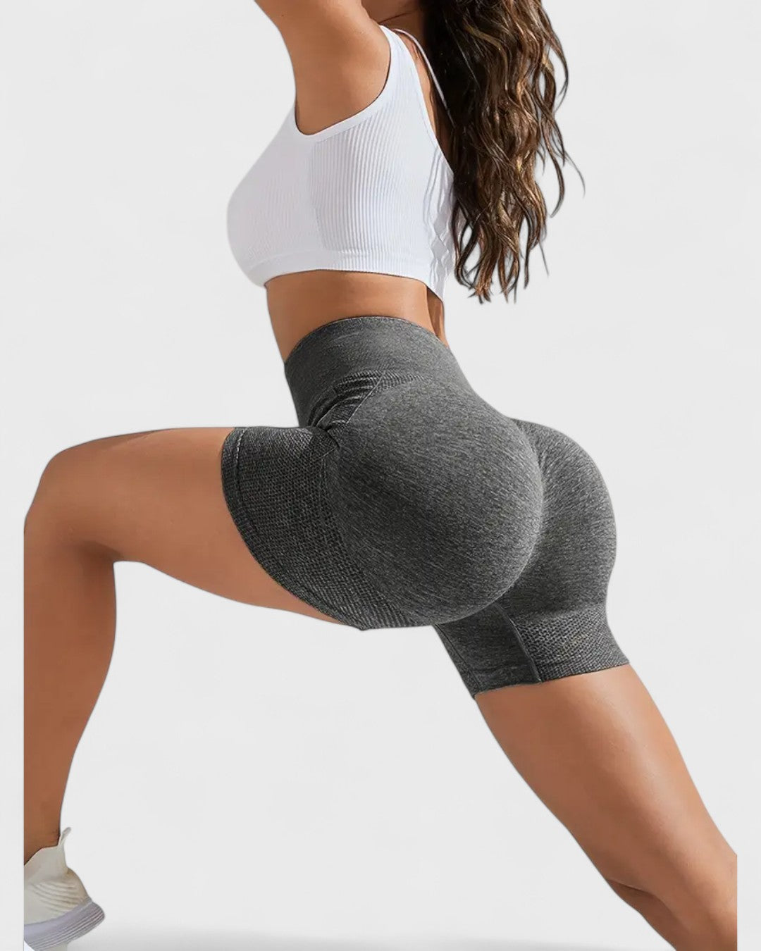 Short taille haute effet push-up