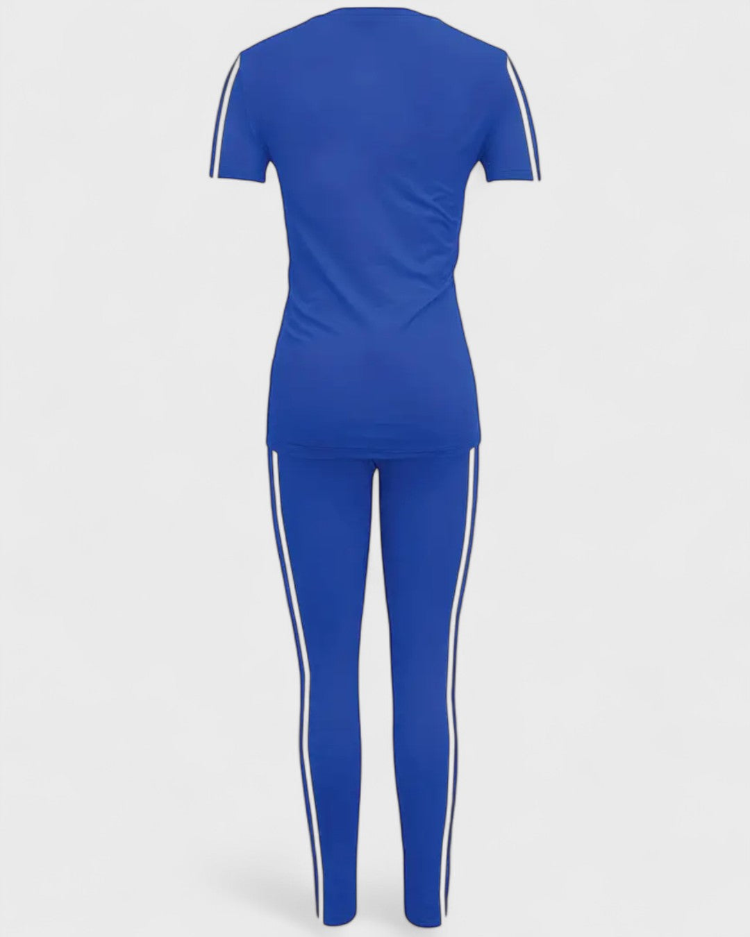 Ensemble t-shirt et legging à bandes contrastantes