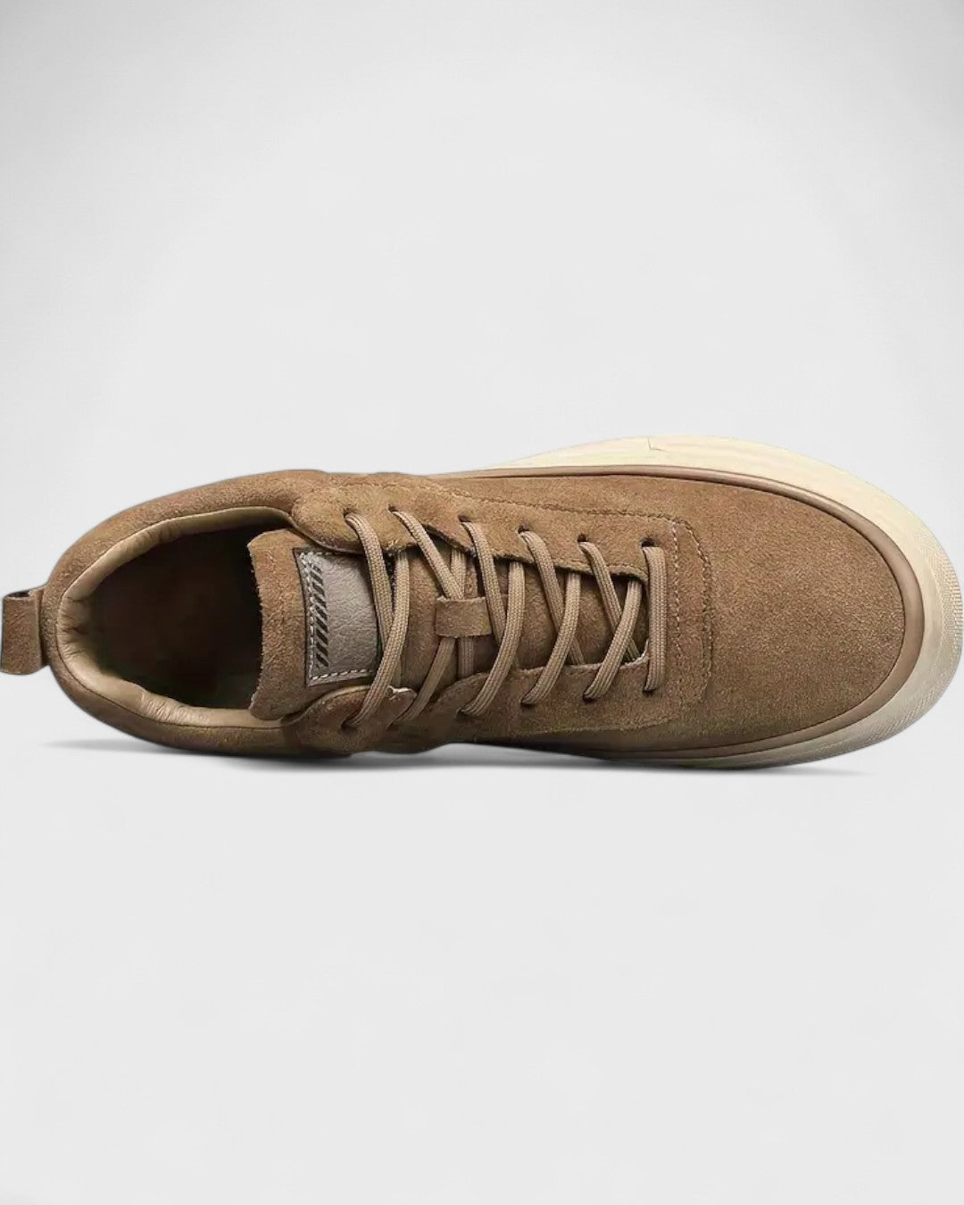 Baskets basses en suédine pour homme