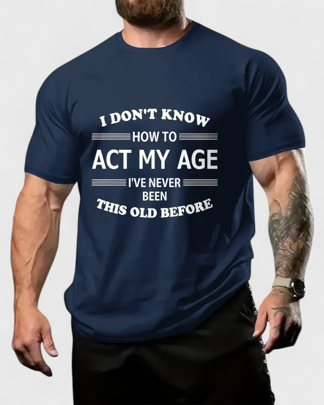 T-shirt à message imprimé