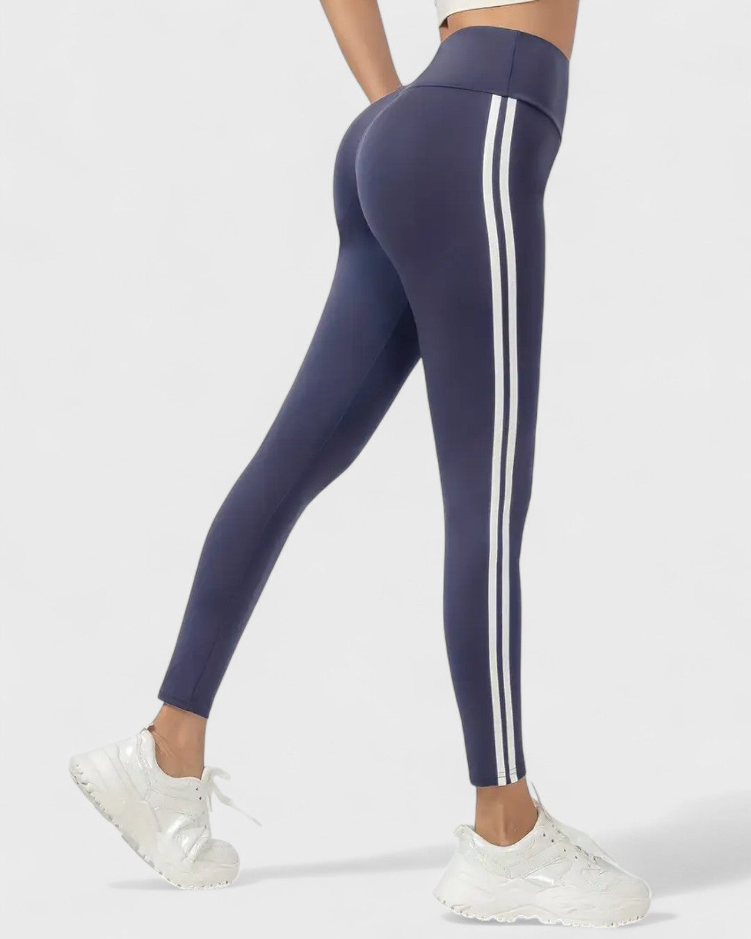 Leggings taille haute avec bandes