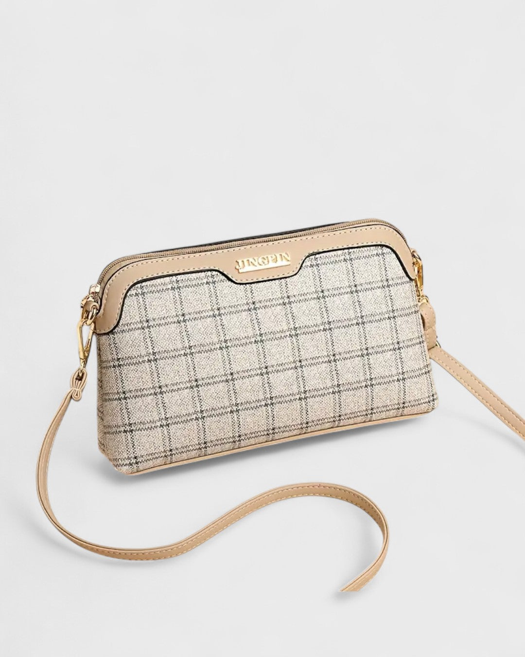 Sac bandoulière vintage à motifs géométriques et imprimés tissés