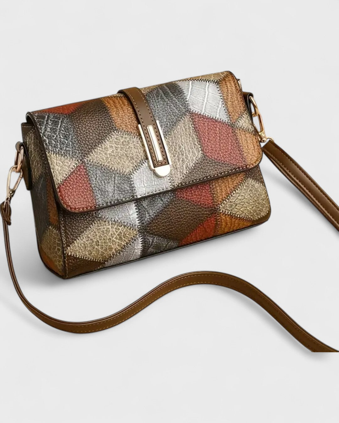 Maëlle | Sac bandoulière rétro en cuir PU