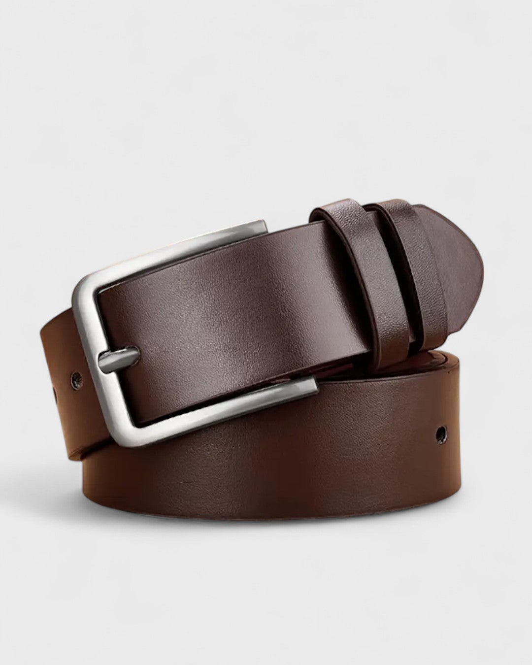 Arnaud | Ceinture en cuir véritable avec boucle carrée