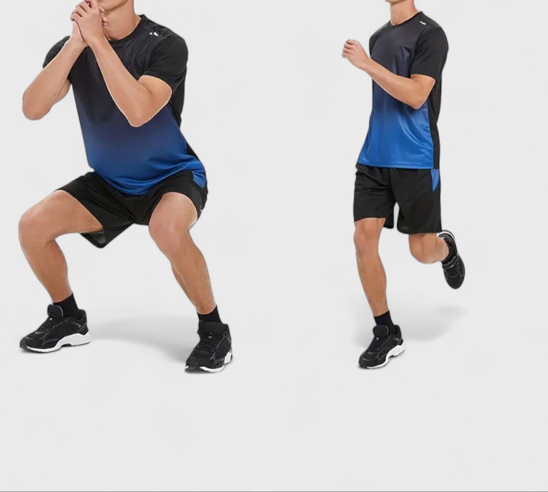 Ensemble de sport : t-shirt + short homme