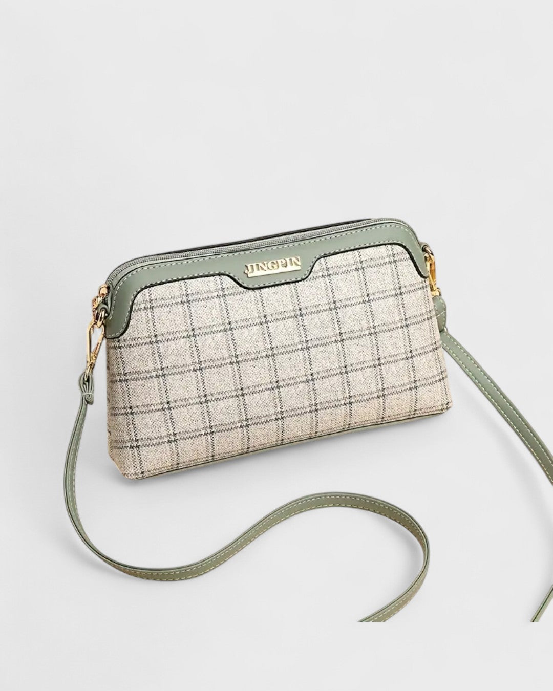 Sac bandoulière vintage à motifs géométriques et imprimés tissés