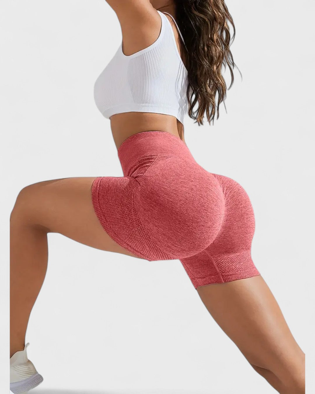 Short taille haute effet push-up