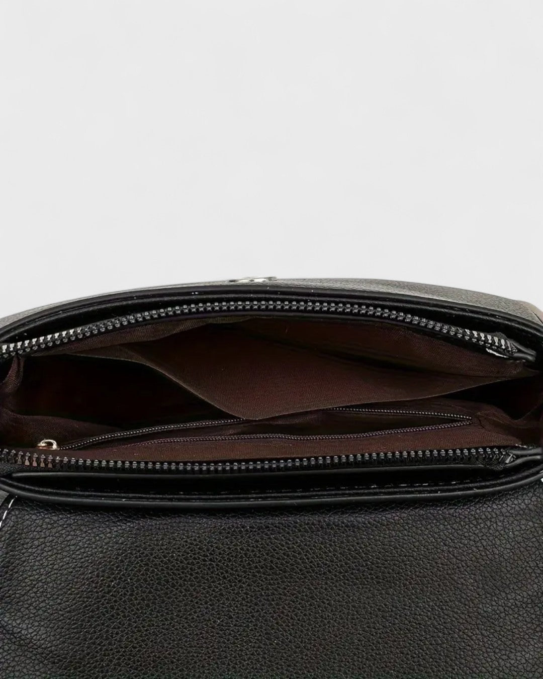 Mini sac bandoulière en cuir grainé