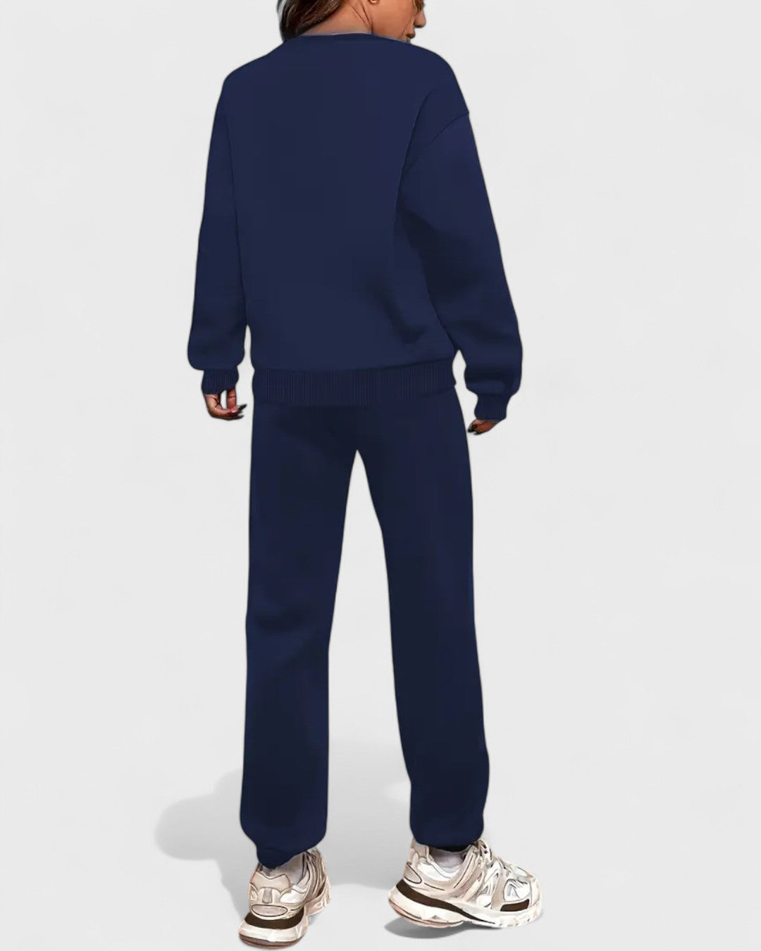 Ensemble casual en molleton