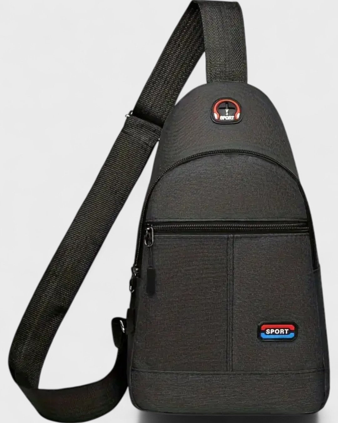 Sac bandoulière sport zippé