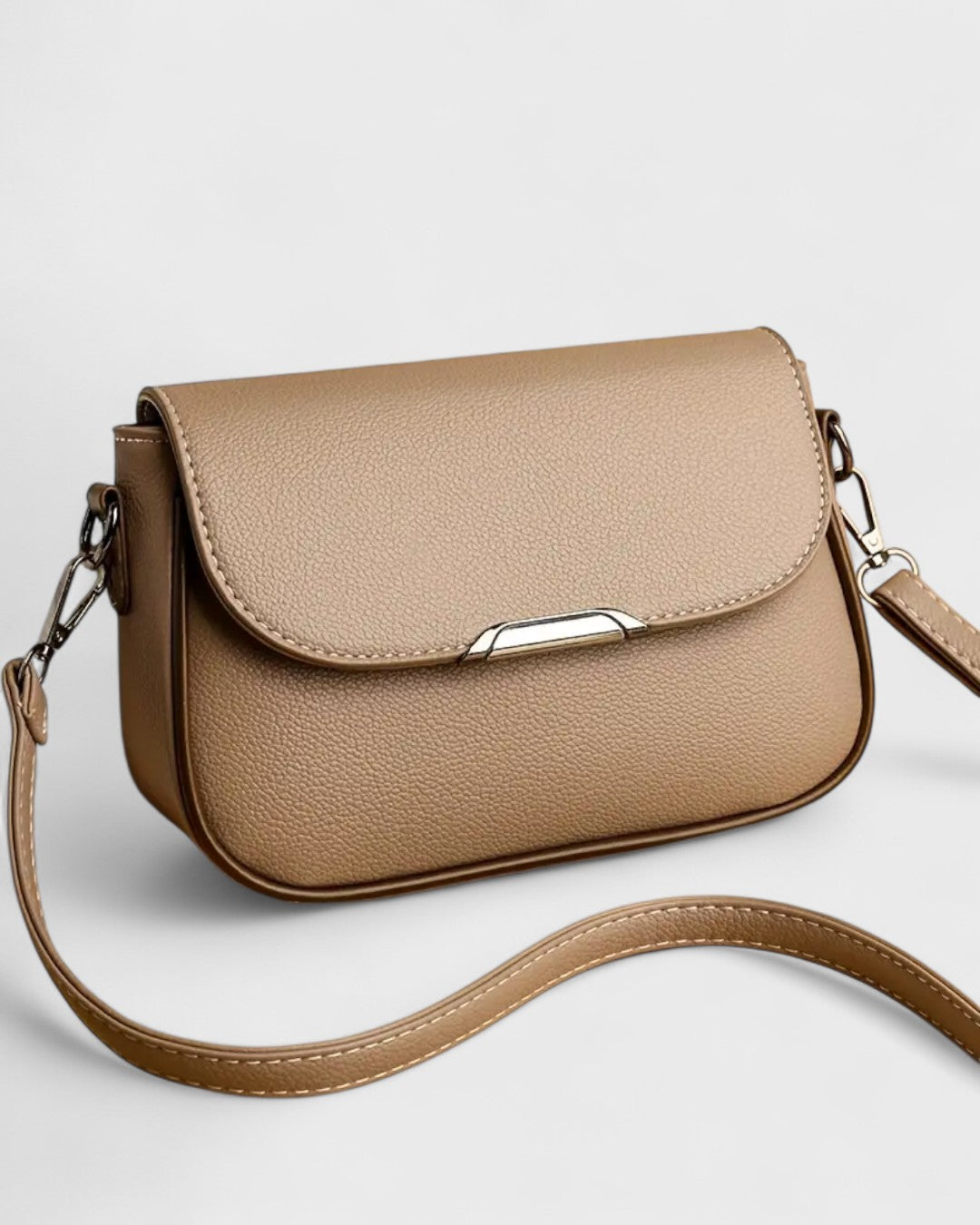 Mini sac bandoulière en cuir grainé