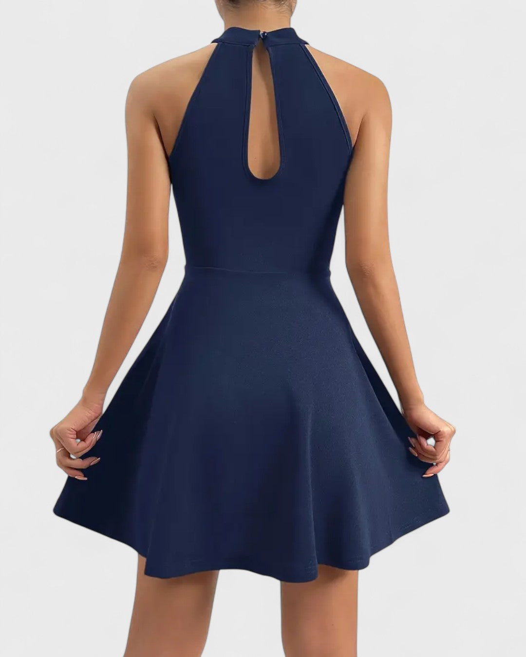 Robe patineuse dos nageur col montant