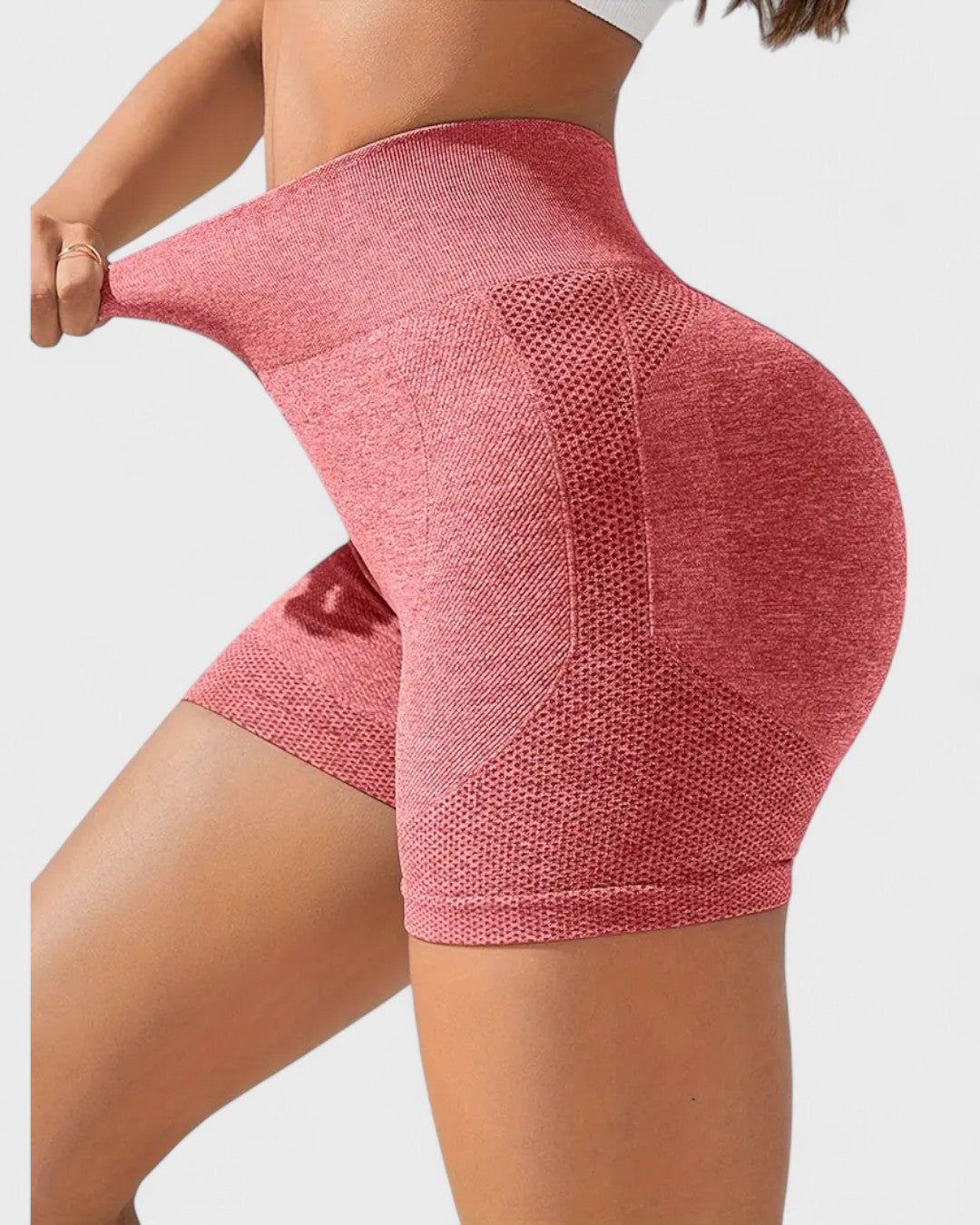 Short taille haute effet push-up