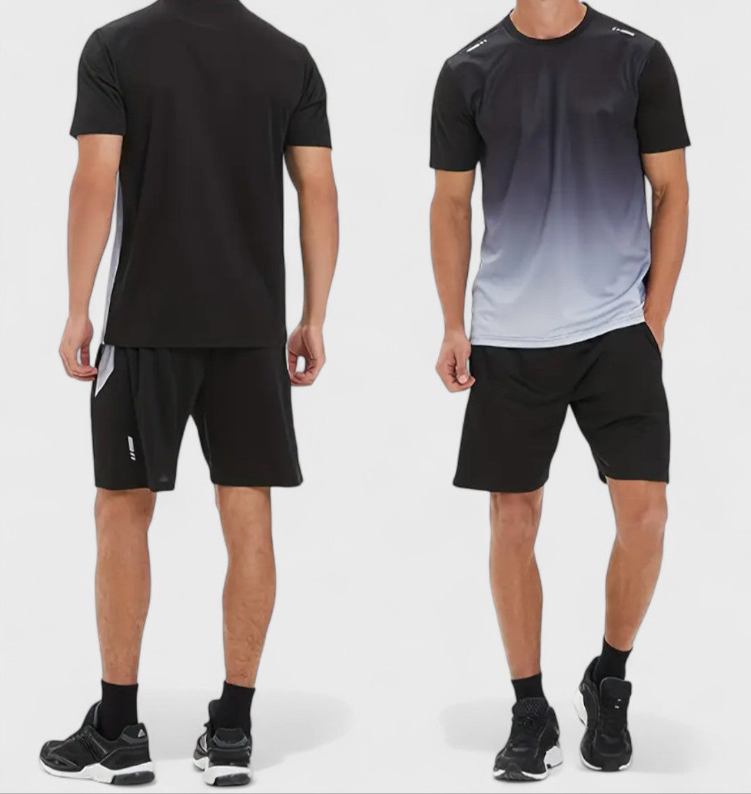 Ensemble de sport : t-shirt + short homme