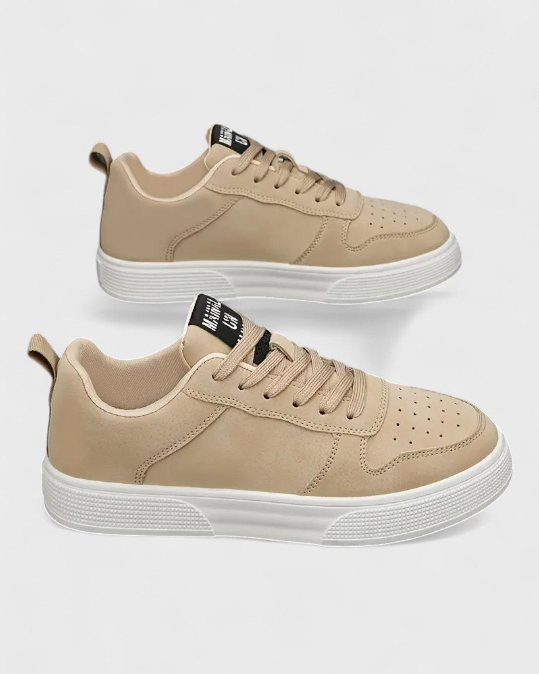 Baskets basses homme en suédine