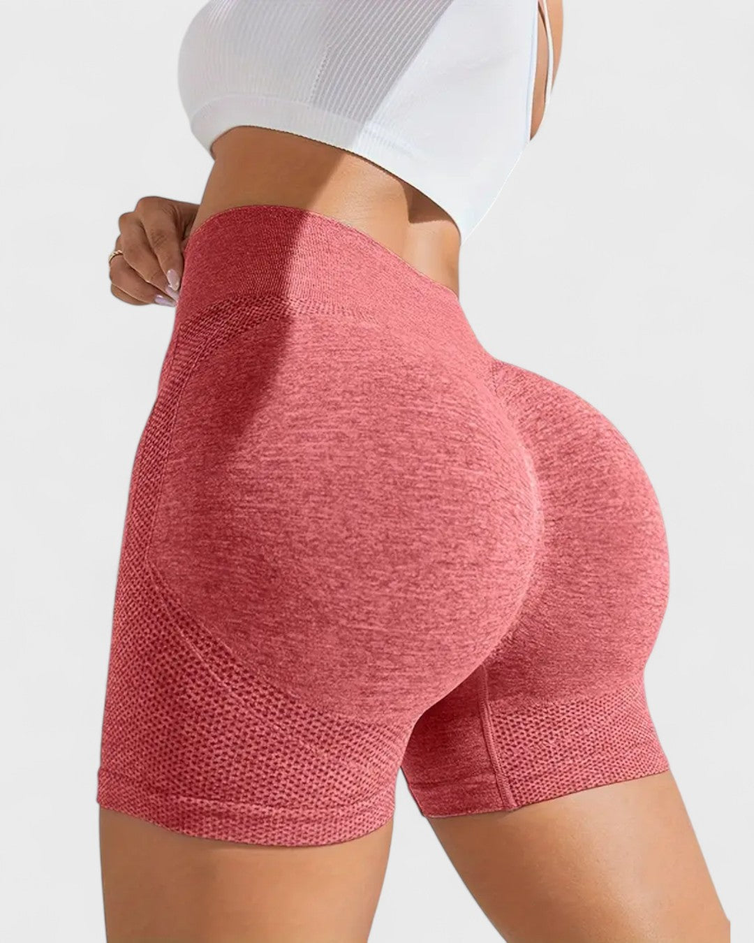 Short taille haute effet push-up