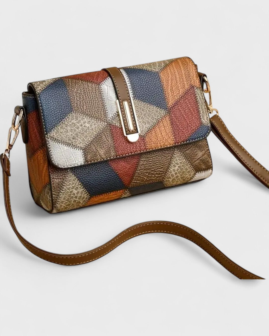 Maëlle | Sac bandoulière rétro en cuir PU