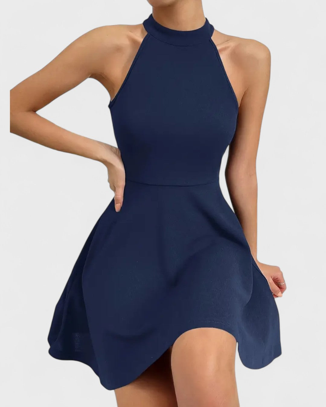 Robe patineuse dos nageur col montant