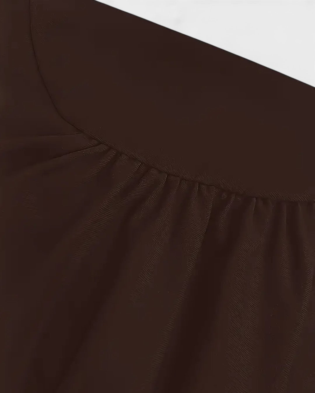 Robe nouée à la taille effet corset