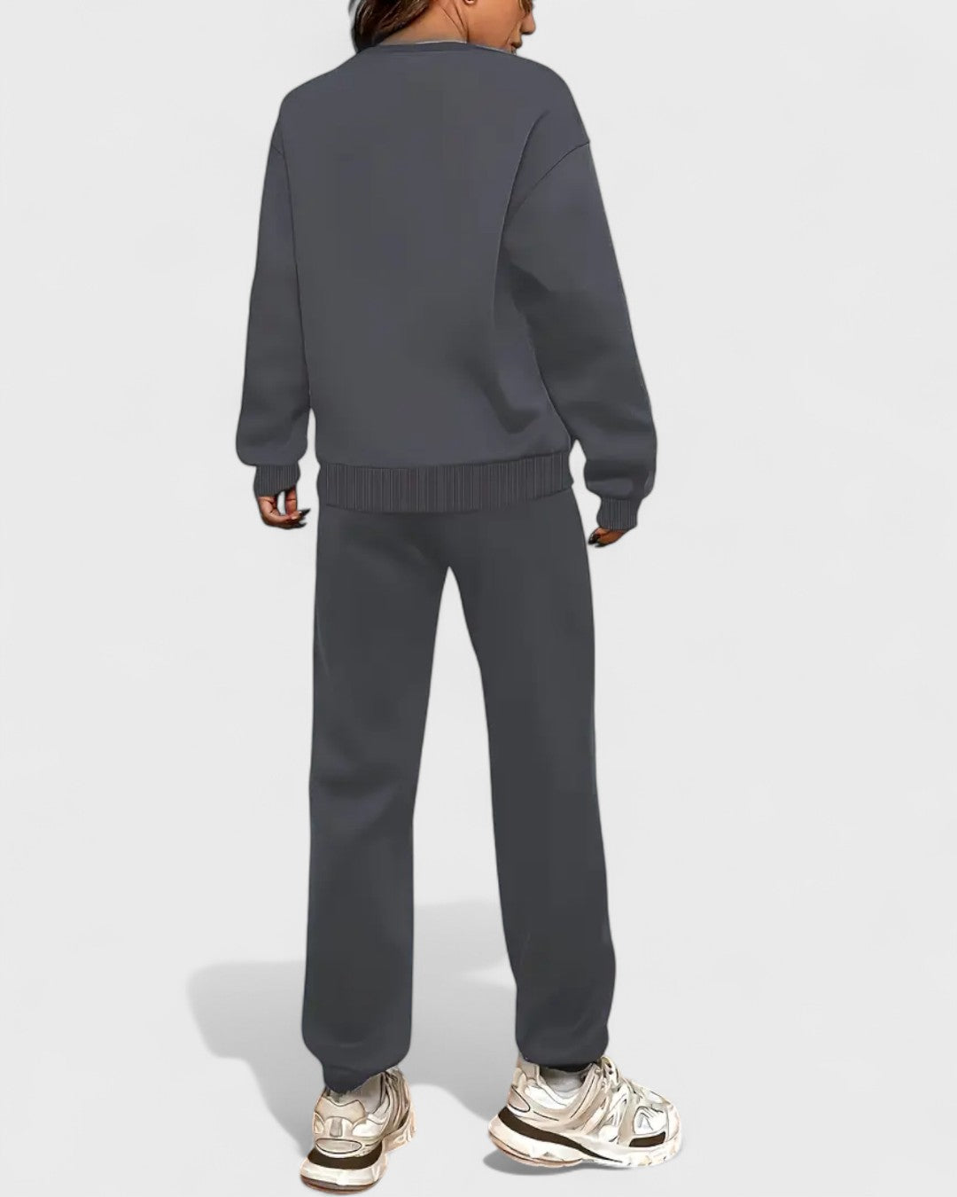 Ensemble casual en molleton