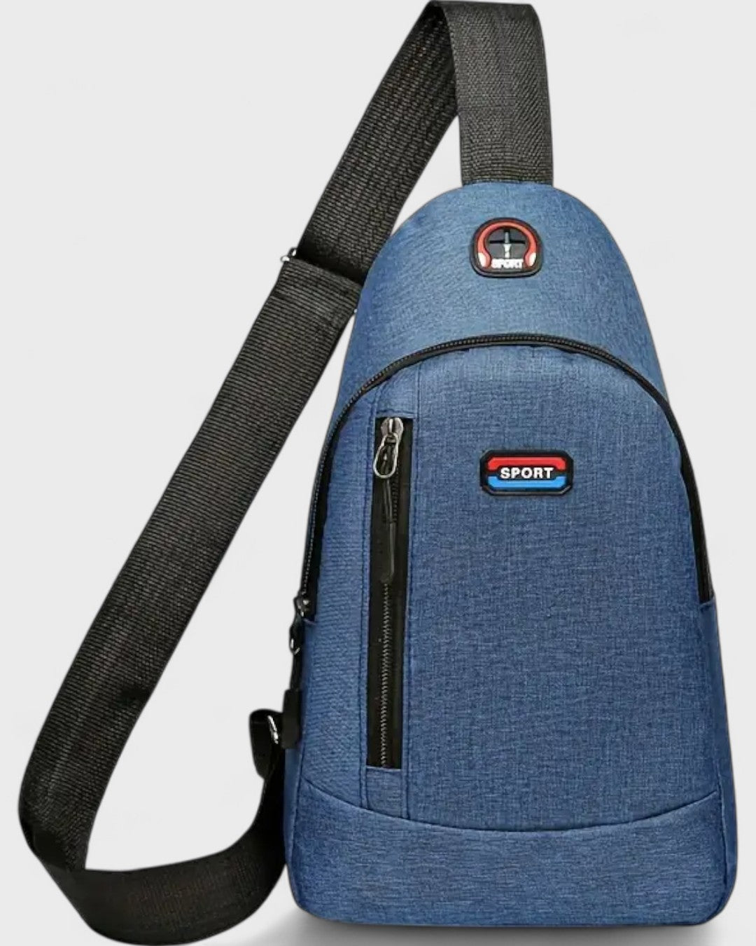 Sac bandoulière sport zippé