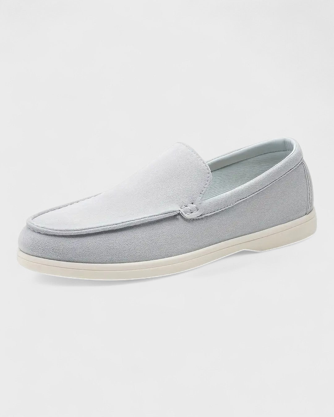Mocassins classiques en suédine à enfiler