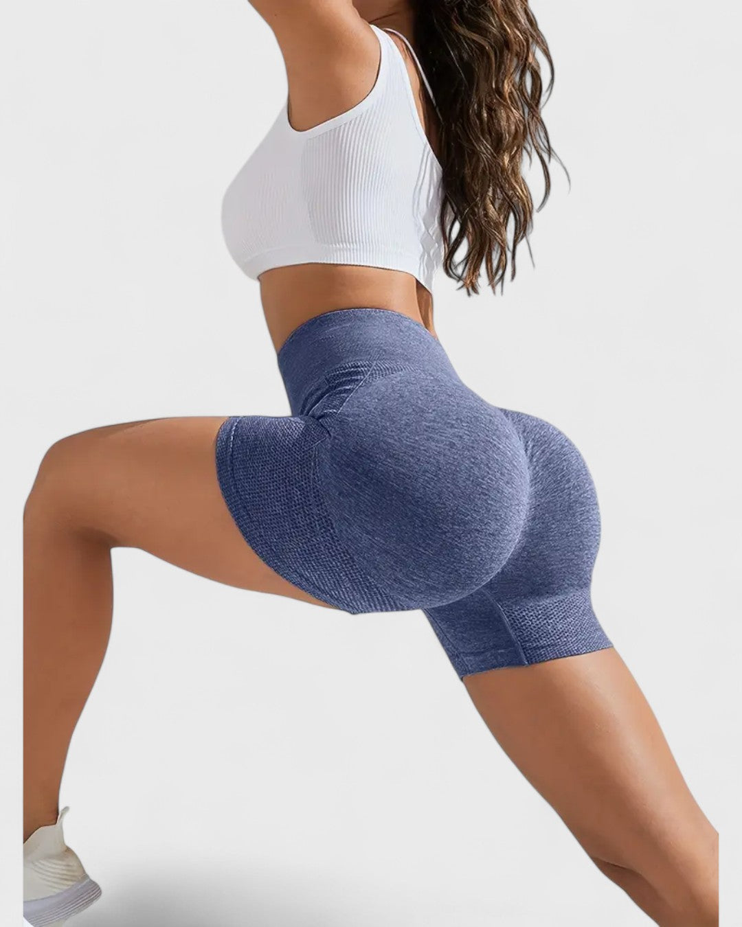 Short taille haute effet push-up
