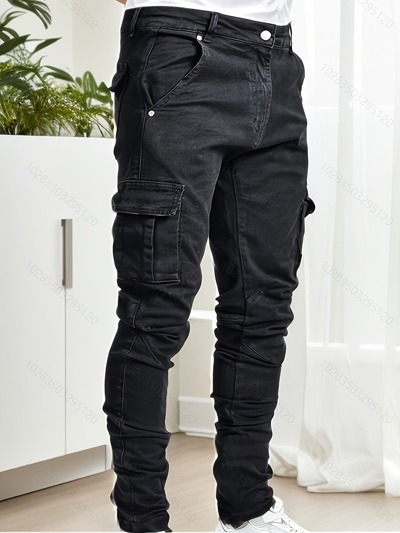 Jean Skinny Urbain Chic à Poches à Rabat