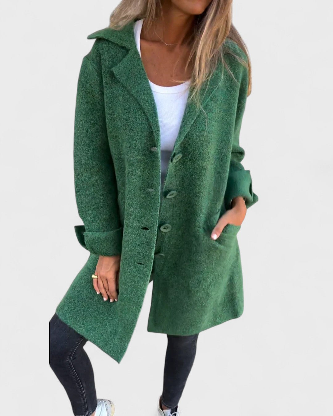 Le blazer boutonné