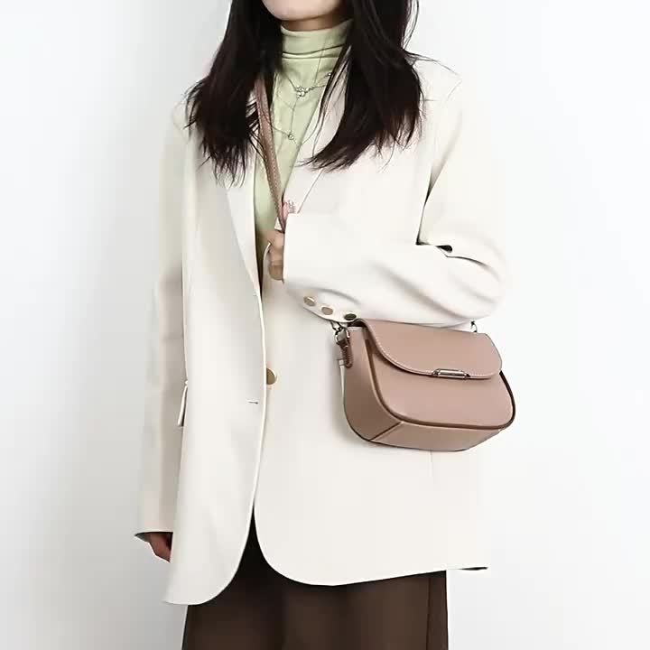 Colette | Mini sac bandoulière en cuir grainé