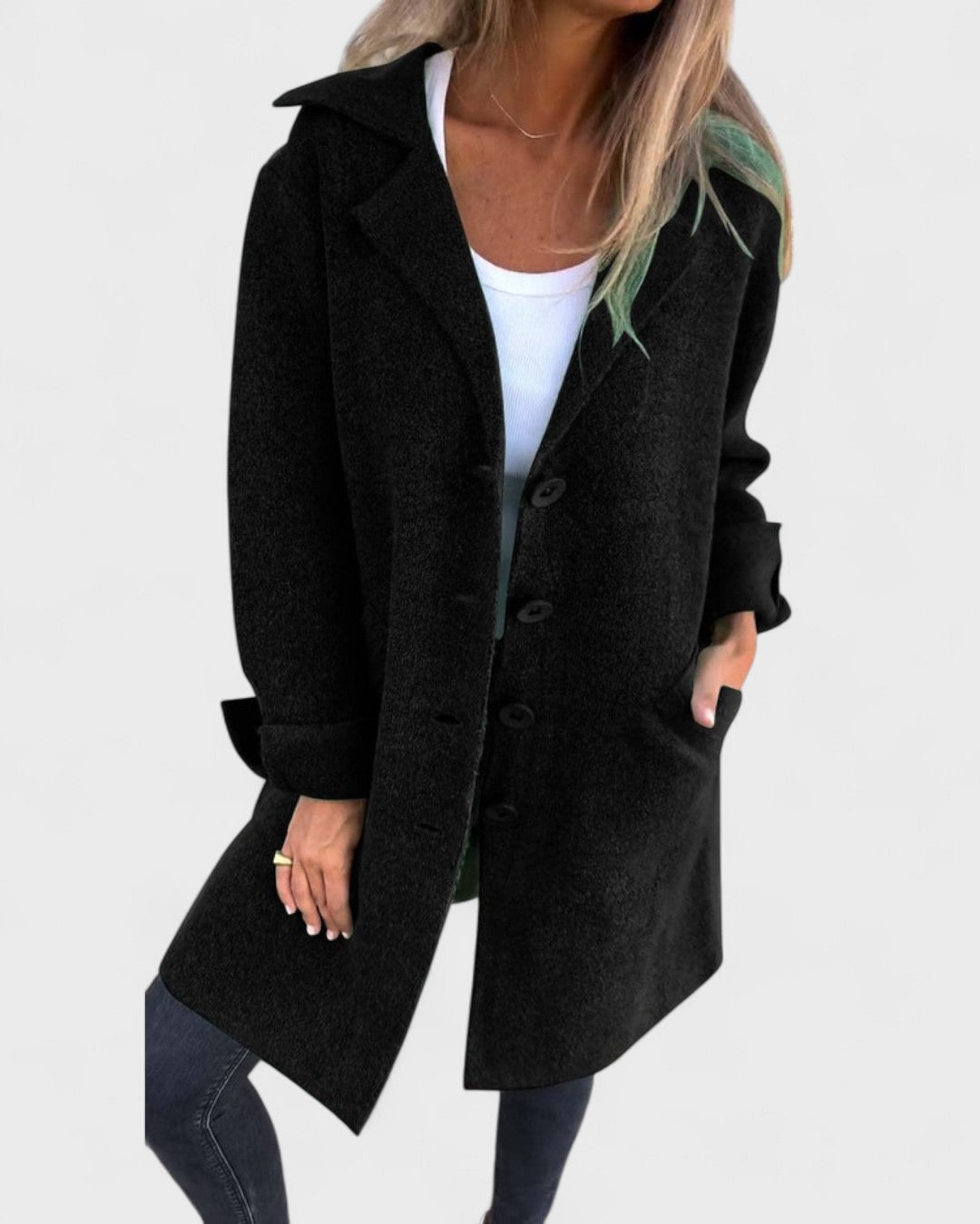 Le blazer boutonné