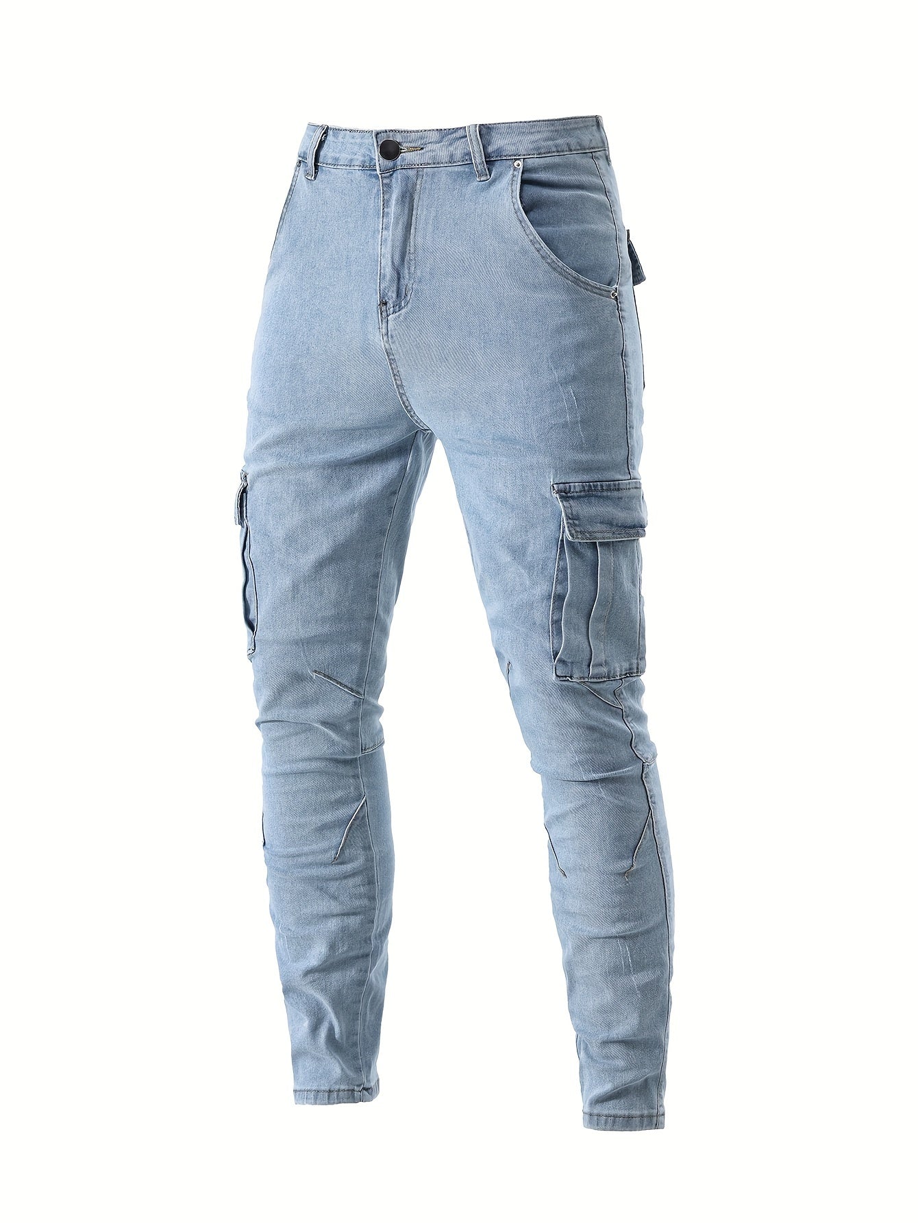 Jean Skinny Urbain Chic à Poches à Rabat