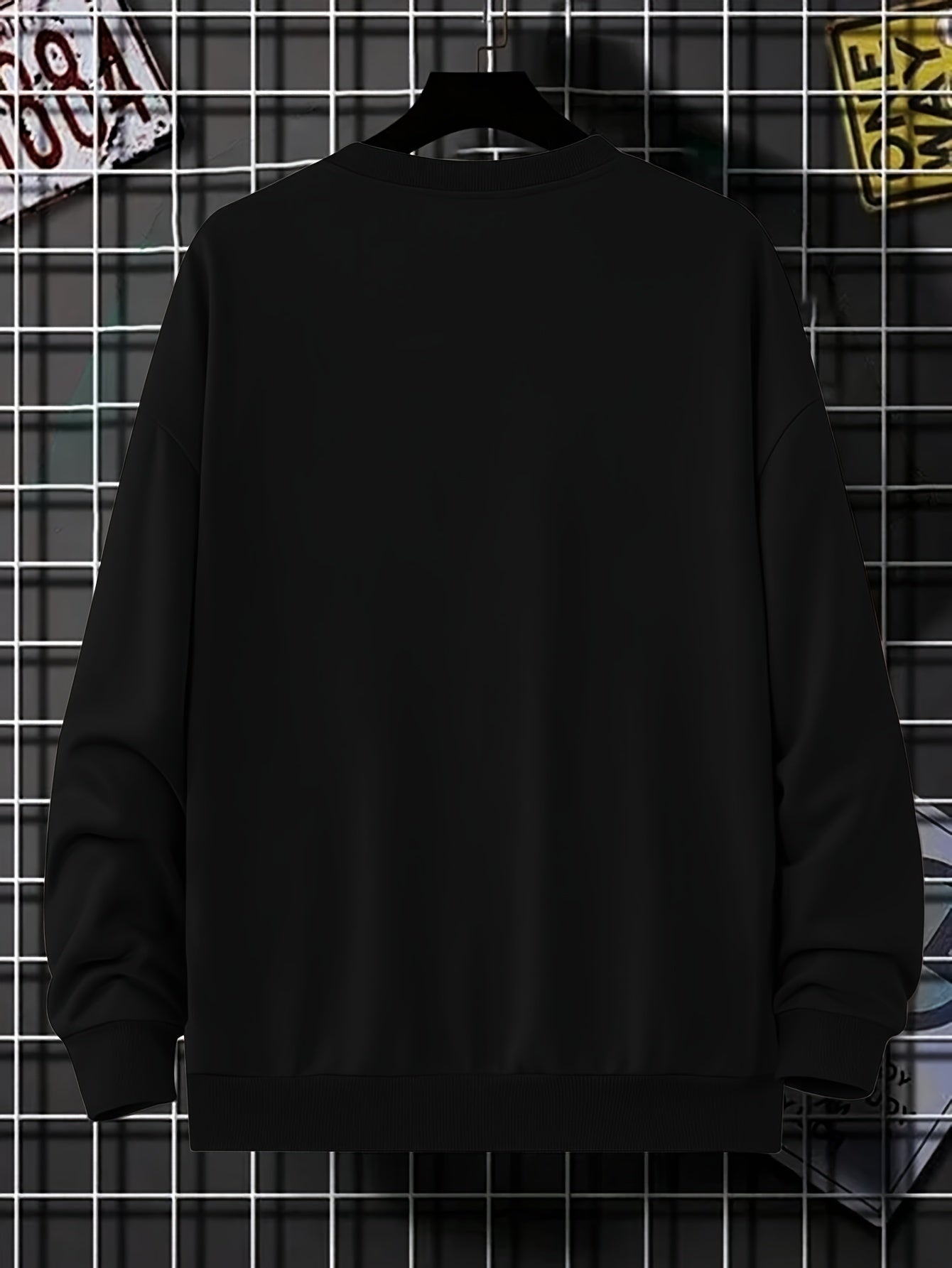 Sweat-shirt Décontracté à Col Rond avec Imprimé BOSTON