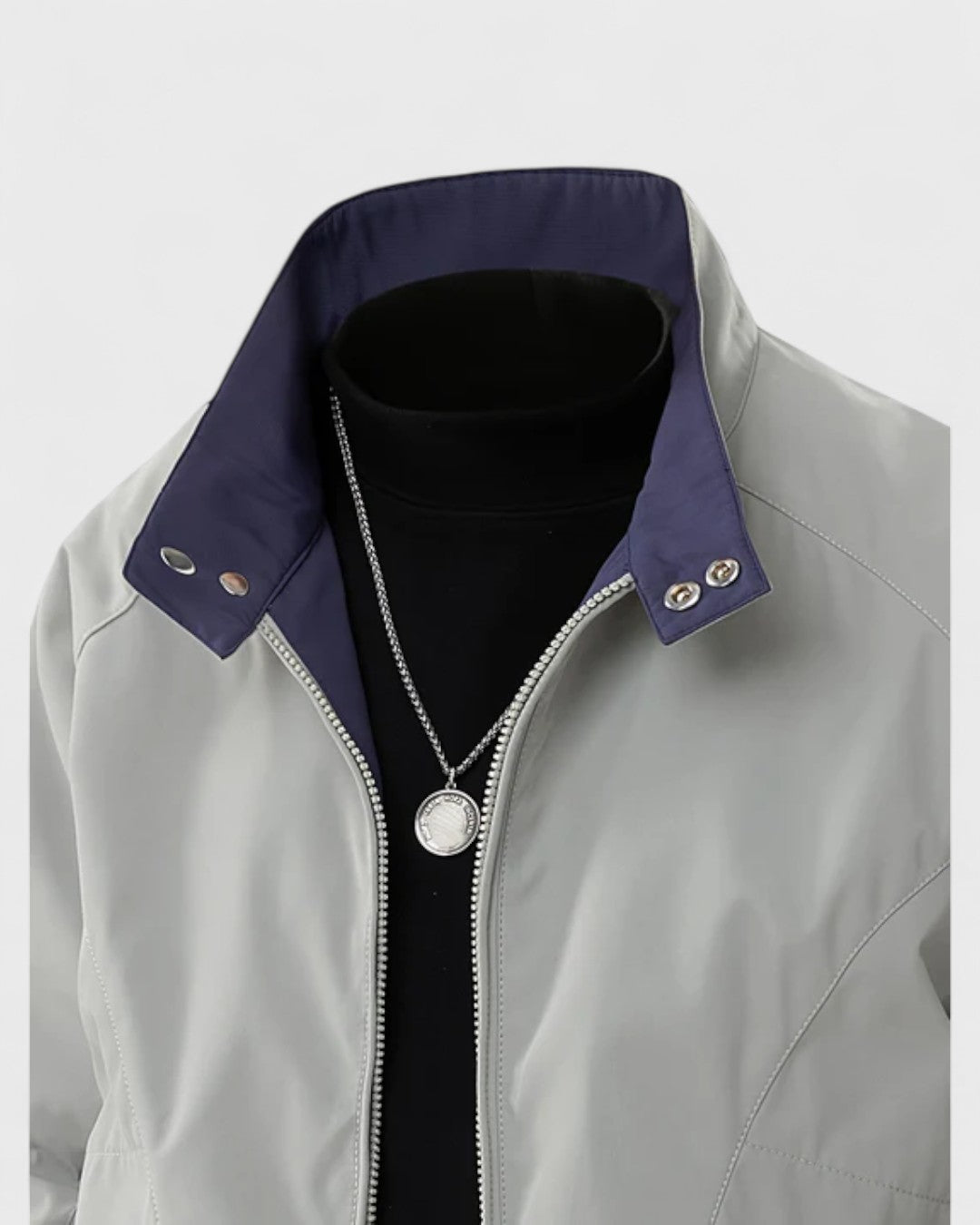 Veste de printemps décontractée avec protection contre le vent