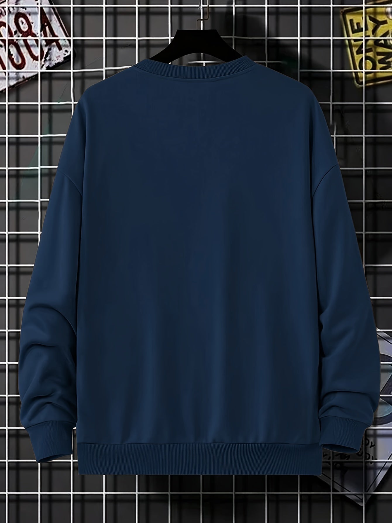 Sweat-shirt Décontracté à Col Rond avec Imprimé BOSTON