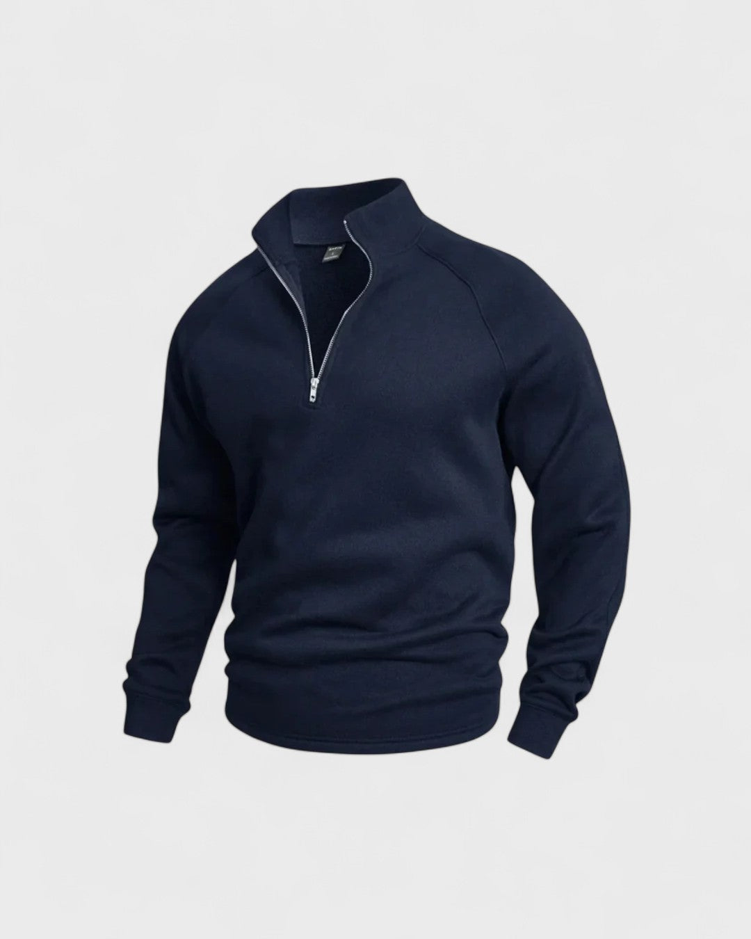Pull décontracté à demi-zip