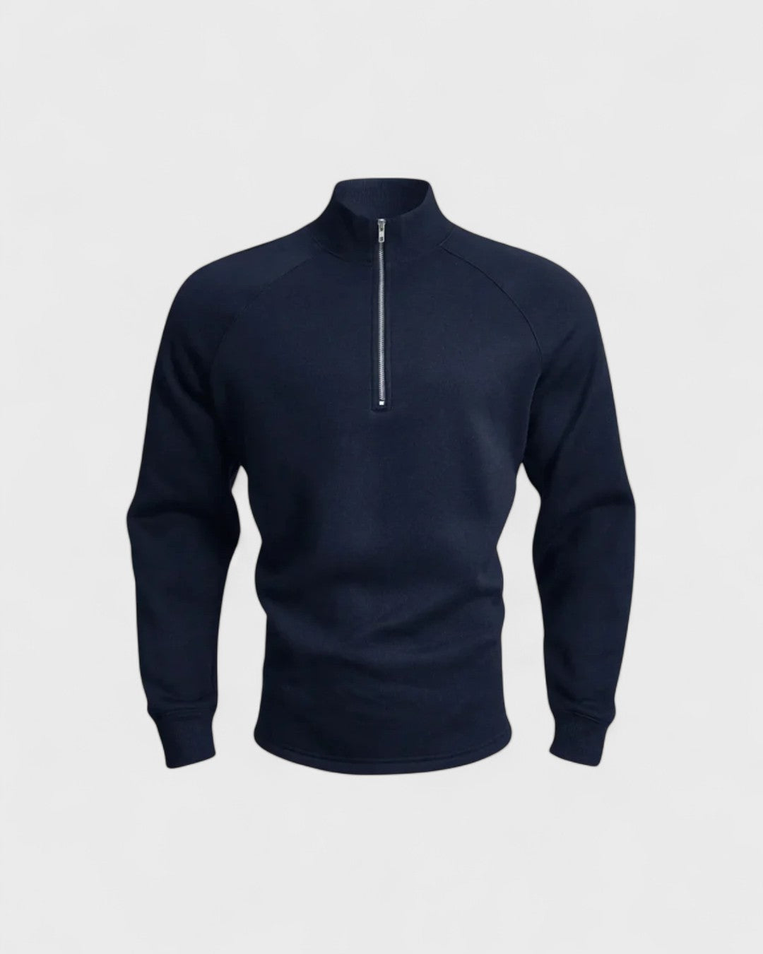 Pull décontracté à demi-zip