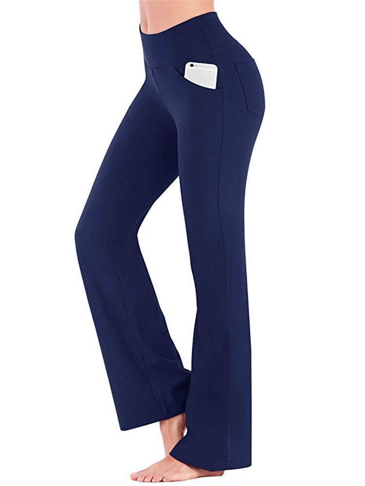 Pantalon Palazzo Élegant à Taille Haute
