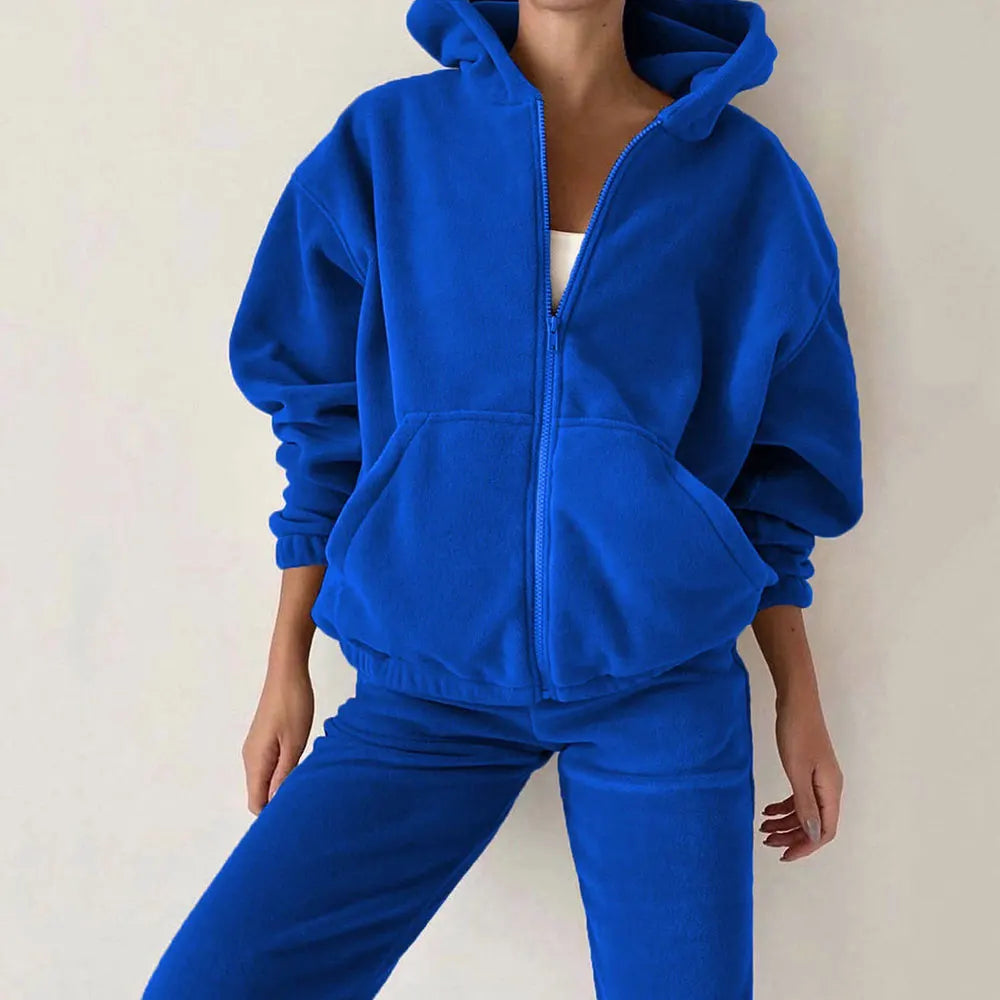 Survêtements en tissu velours de la marque de la femme