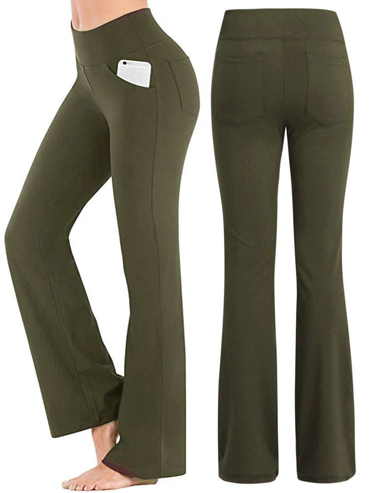 Pantalon Palazzo Élegant à Taille Haute