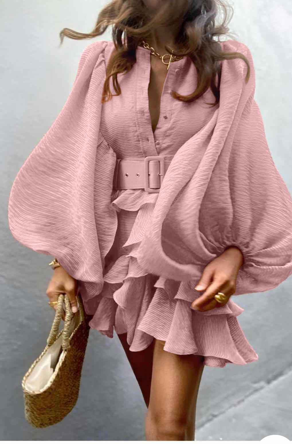 Robe d'automne ample