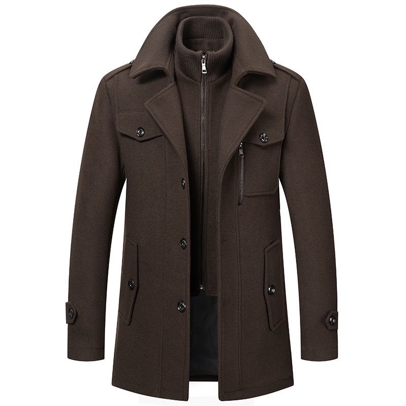 Veste deux pièces pour hommes manteau