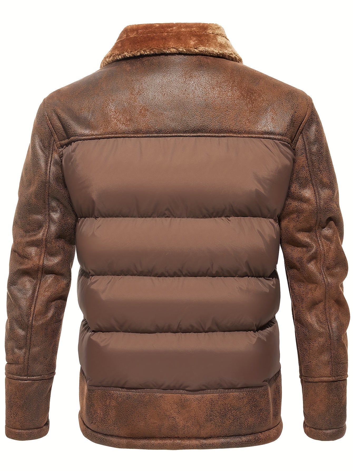 Veste d'Hiver Chaude en Polaire avec Poches pour Hommes