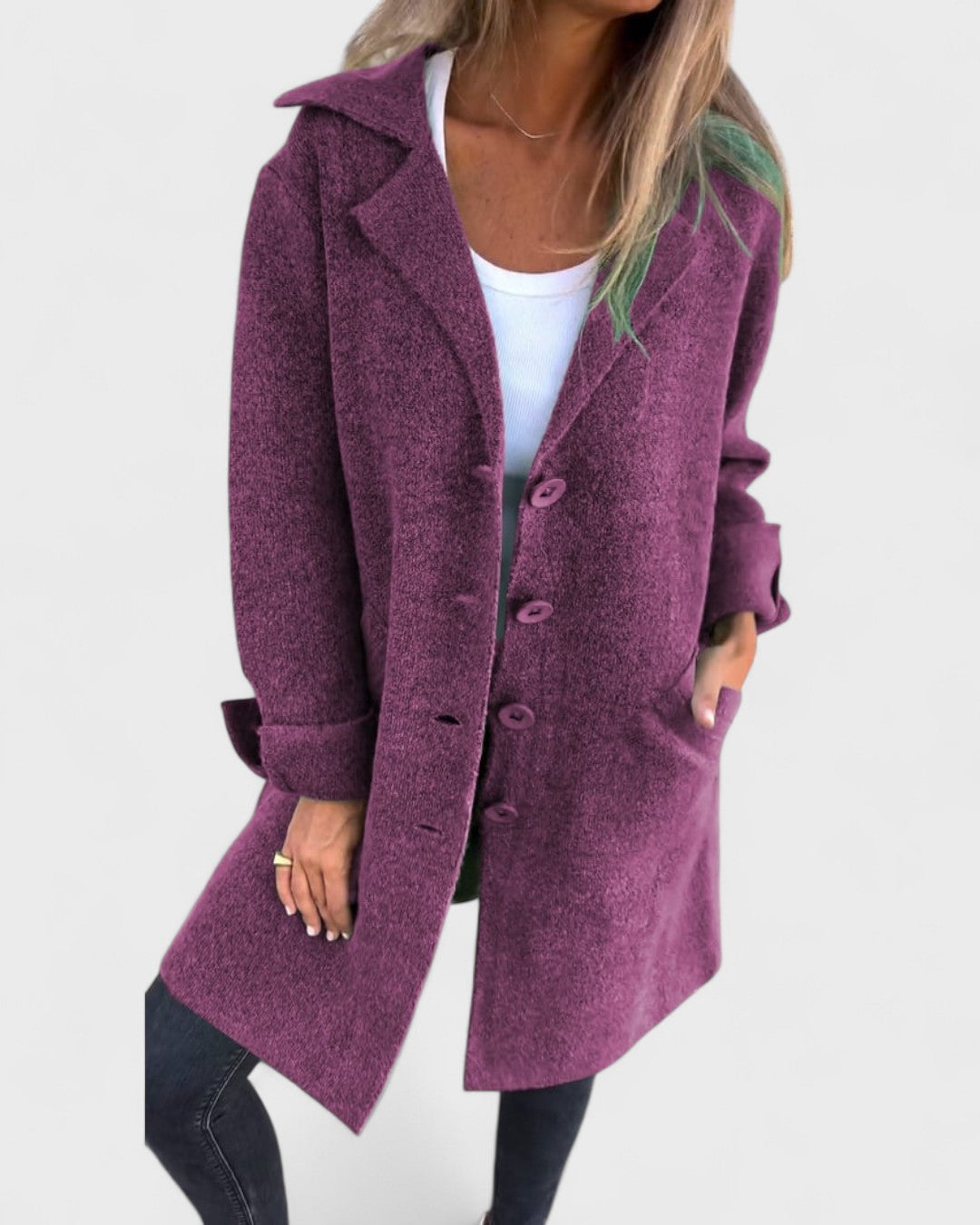 Le blazer boutonné
