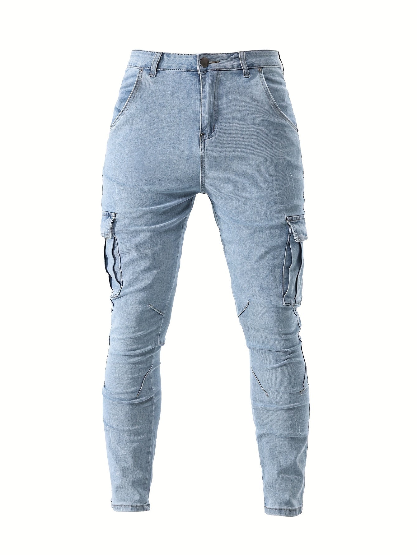 Jean Skinny Urbain Chic à Poches à Rabat