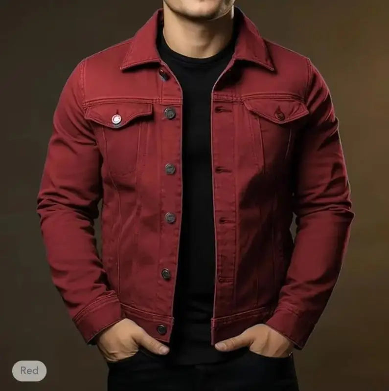 Veste d'Automne Décontractée pour Hommes