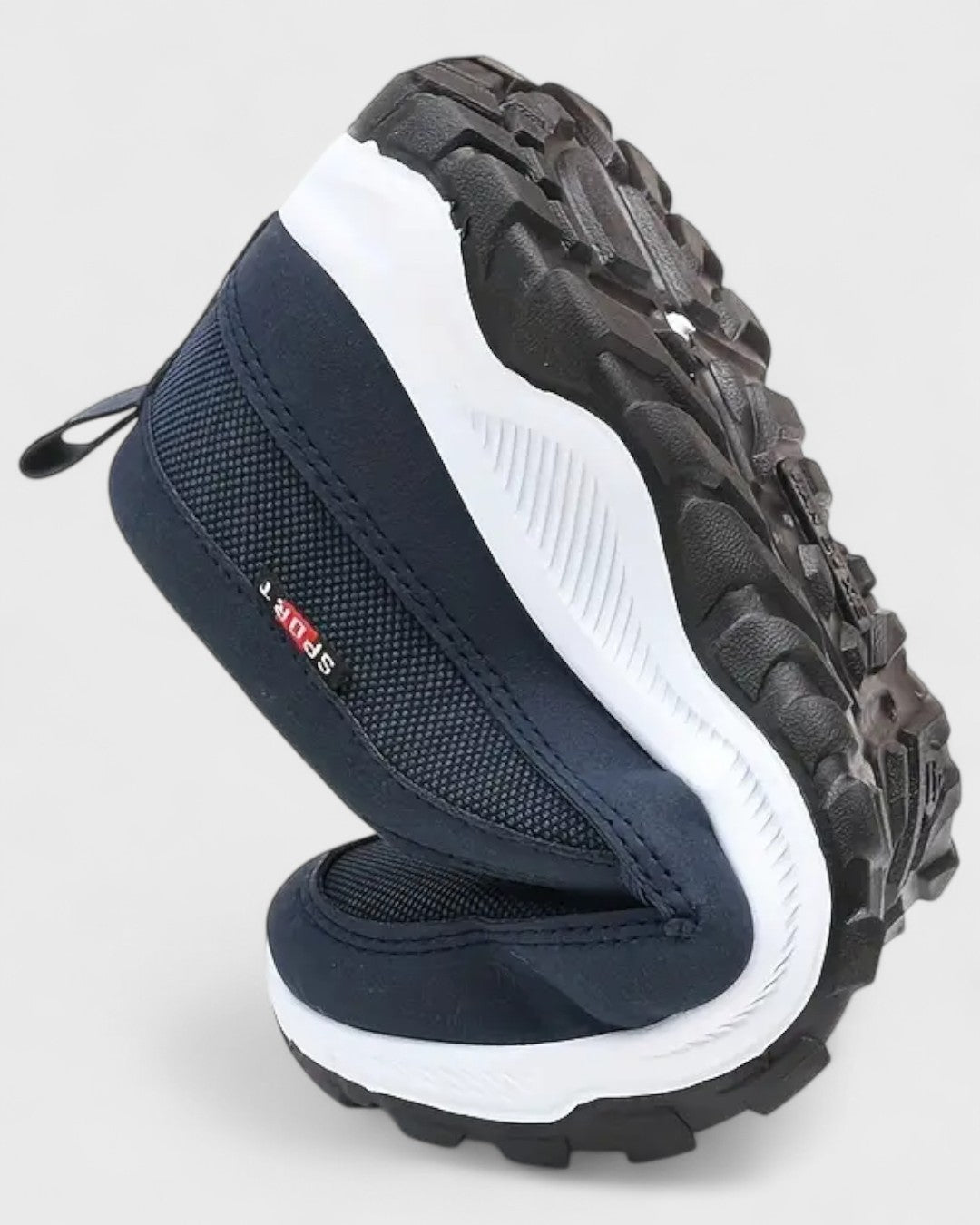 Baskets slip-on pour homme avec empiècements élastiques