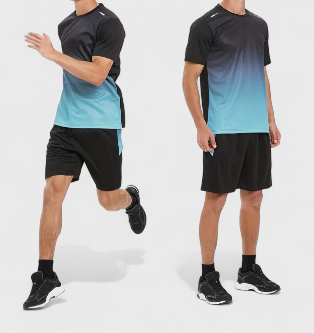 Ensemble de sport : t-shirt + short homme